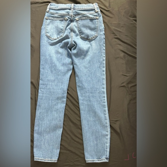 J. Crew Women's High Rise Skinny Blue Jeans, size 25 - Picture 10 of 11